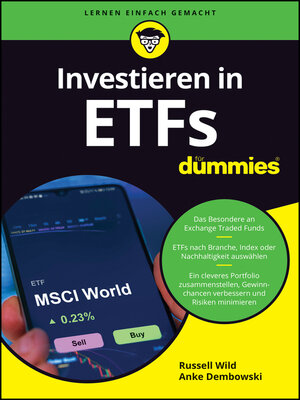 cover image of Investieren in ETFs für Dummies